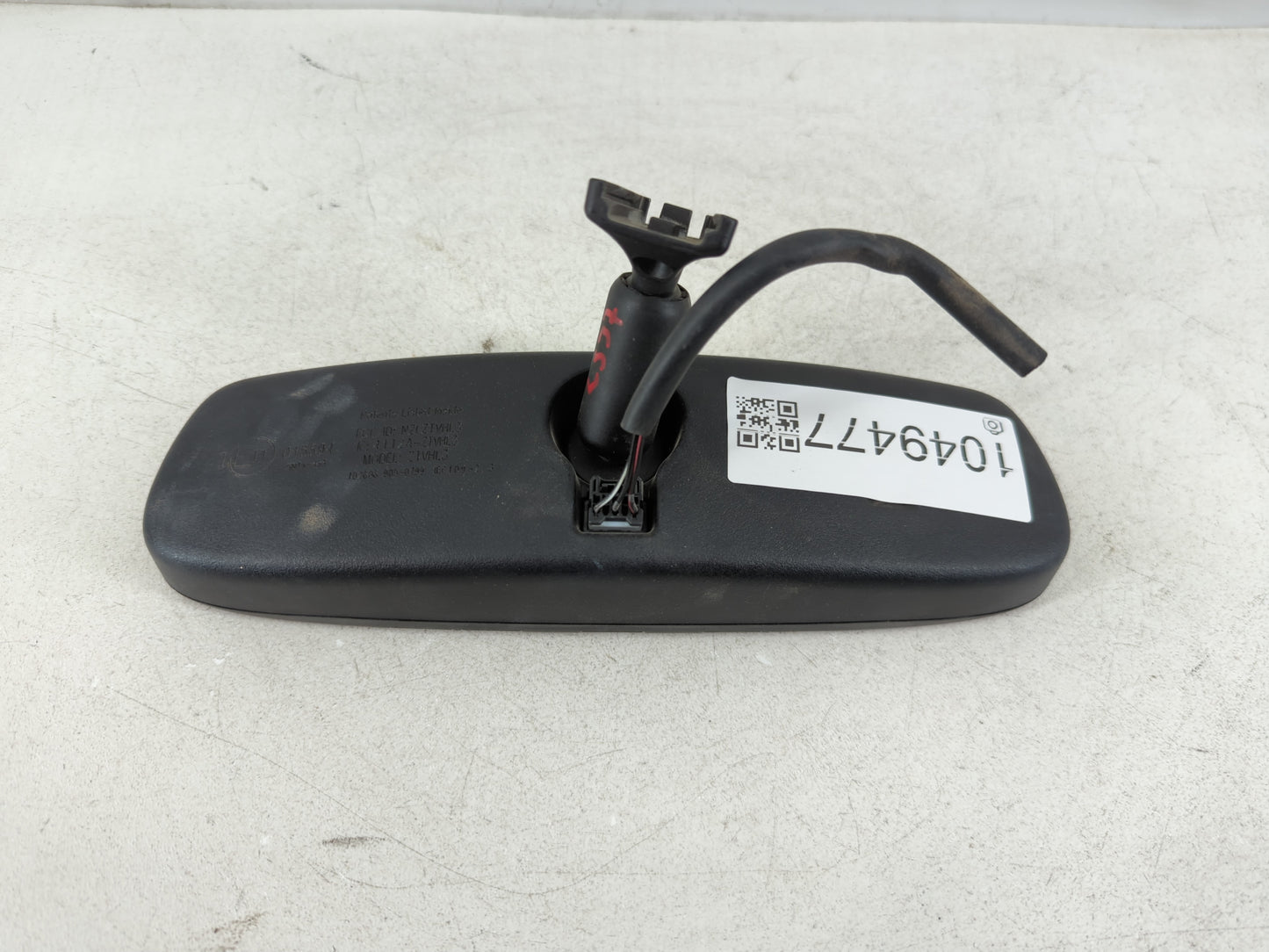 2007 Infiniti Fx35 Interior Rear View Mirror Replacement OEM P/N:E11015894 Fits OEM Used Auto Parts - Oemusedautoparts1.com