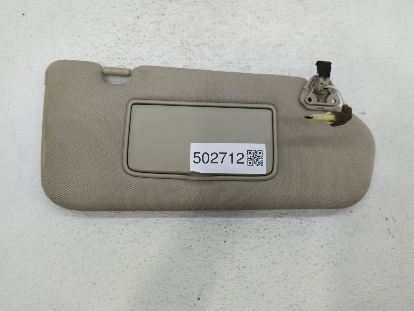 2007 Infiniti Fx35 Sun Visor Shade Replacement Passenger Right Mirror Fits Fits 2006 2008 OEM Used Auto Parts - Oemusedautop