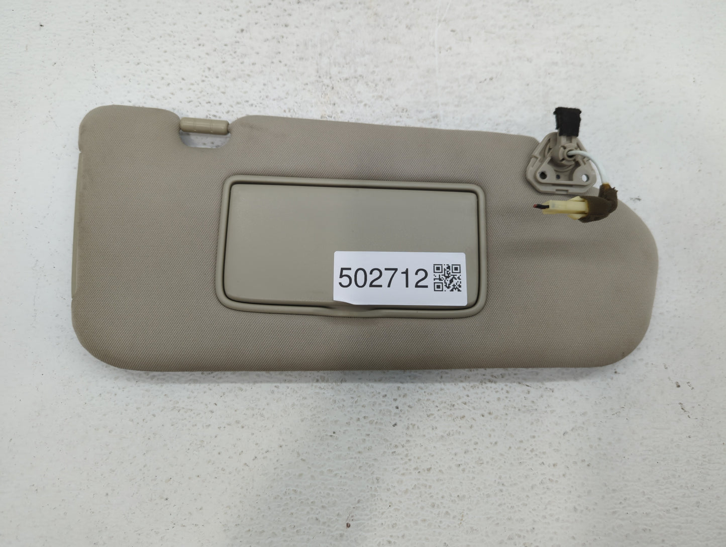 2007 Infiniti Fx35 Sun Visor Shade Replacement Passenger Right Mirror Fits Fits 2006 2008 OEM Used Auto Parts - Oemusedautop
