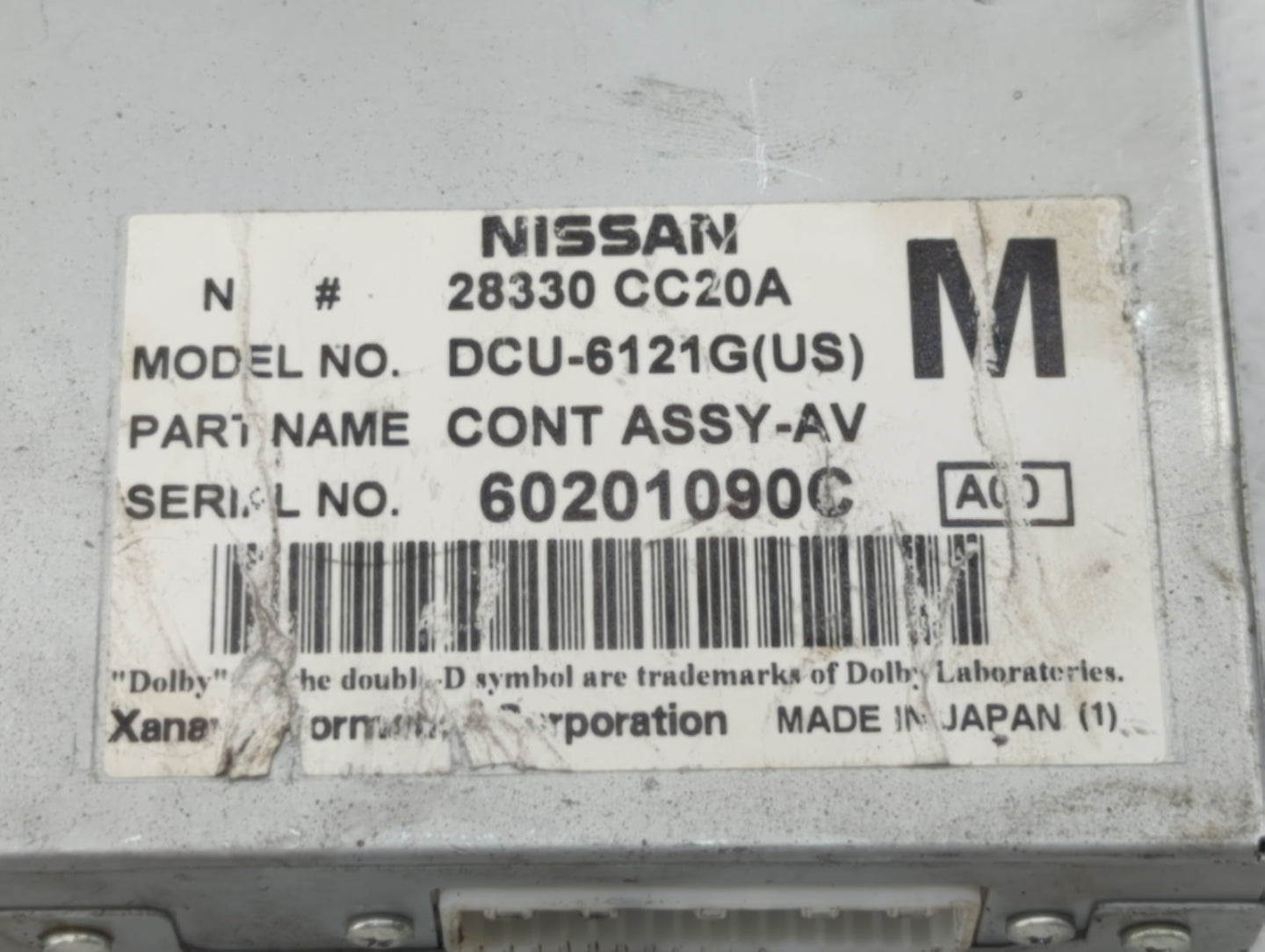 2006-2006 Infiniti Fx45 Chassis Control Module Ccm Bcm Body Control - Oemusedautoparts1.com