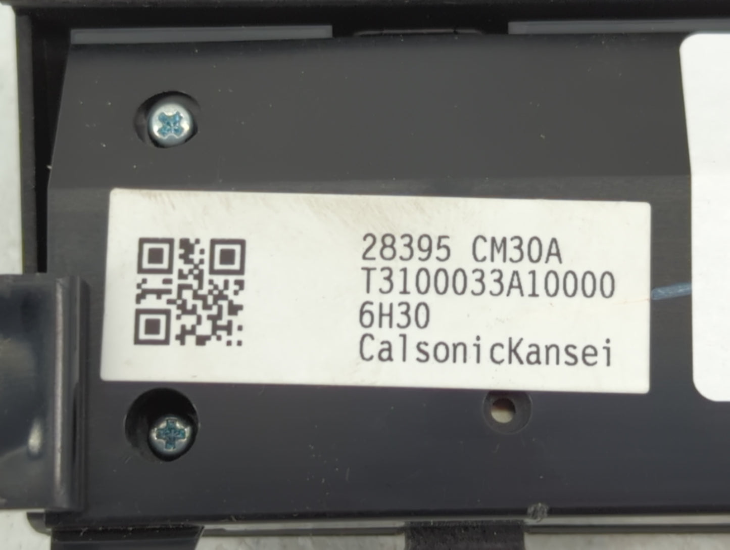 2005-2007 Infiniti G35 Climate Control Module Temperature AC/Heater Replacement P/N:28395 CM30A Fits Fits 2005 2006 2007 OEM