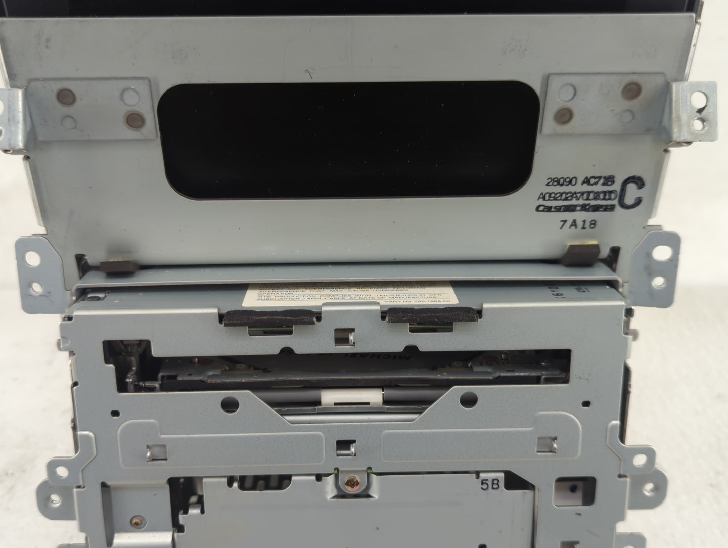 2005-2007 Infiniti G35 Information Display Screen - Oemusedautoparts1.com