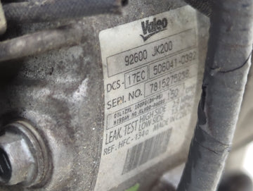 2007-2008 Infiniti G35 Air Conditioning A/c Ac Compressor Oem