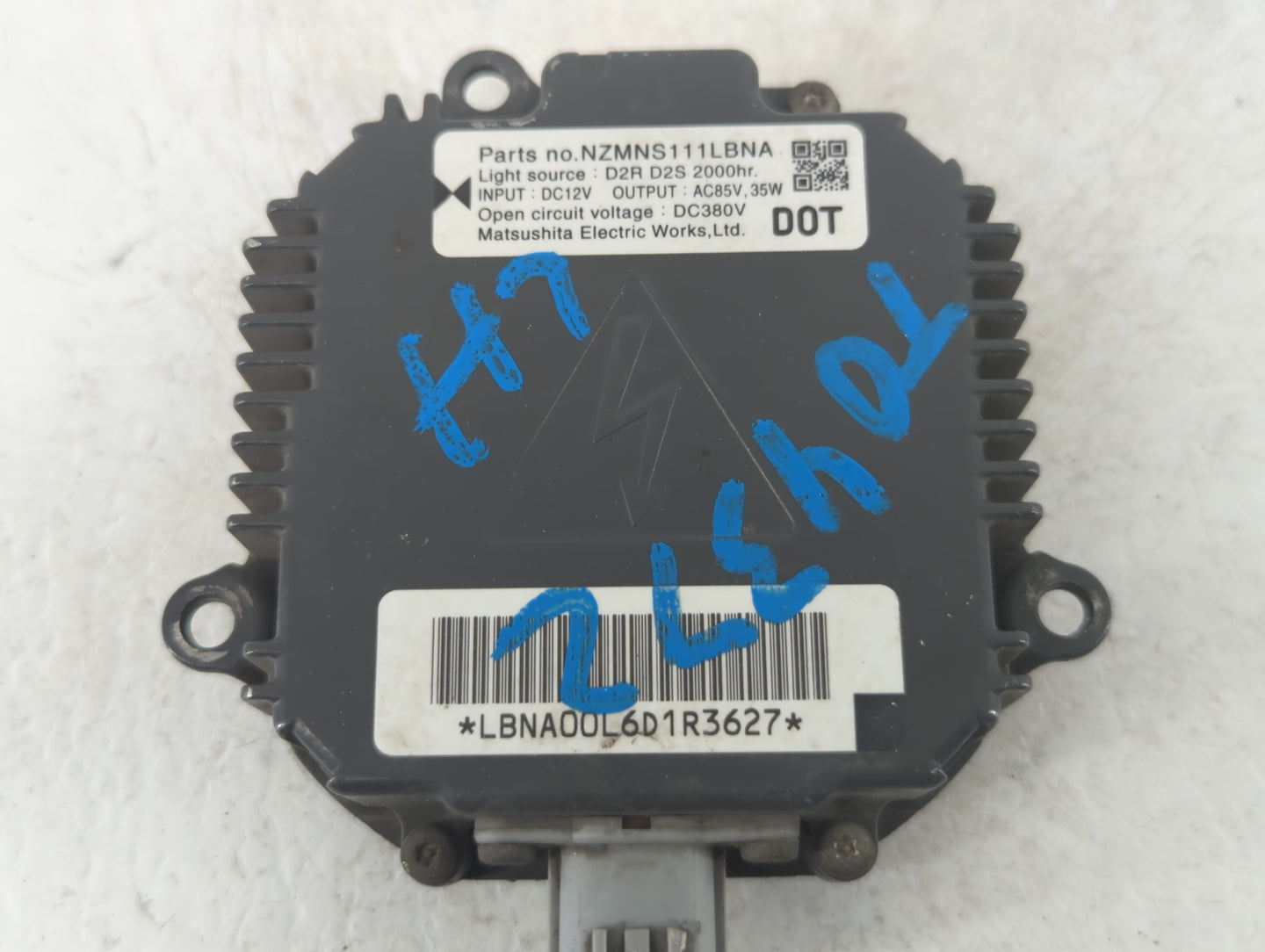 2007 Infiniti G35 Headlight Ballast Head Light - Oemusedautoparts1.com