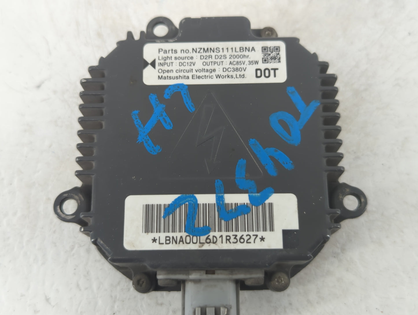 2007 Infiniti G35 Headlight Ballast Head Light - Oemusedautoparts1.com