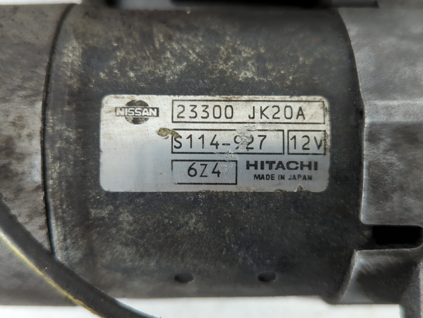 2007 Infiniti G35 Car Starter Motor Solenoid OEM P/N:23300 JK20A Fits OEM Used Auto Parts - Oemusedautoparts1.com