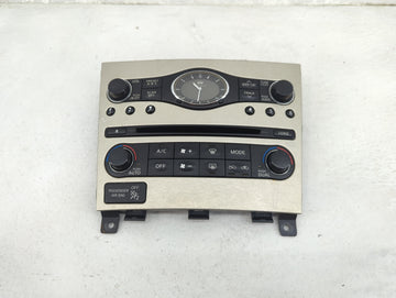 2007 Infiniti G37 Climate Control Module Temperature AC/Heater Replacement P/N:P10320A7460003 25391 JK500 Fits OEM Used Auto