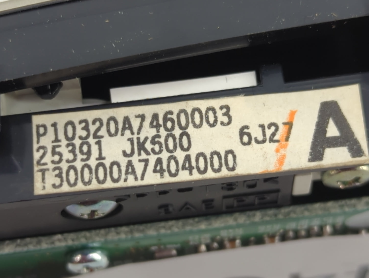 2007 Infiniti G37 Climate Control Module Temperature AC/Heater Replacement P/N:P10320A7460003 25391 JK500 Fits OEM Used Auto