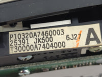 2007 Infiniti G37 Climate Control Module Temperature AC/Heater Replacement P/N:P10320A7460003 25391 JK500 Fits OEM Used Auto