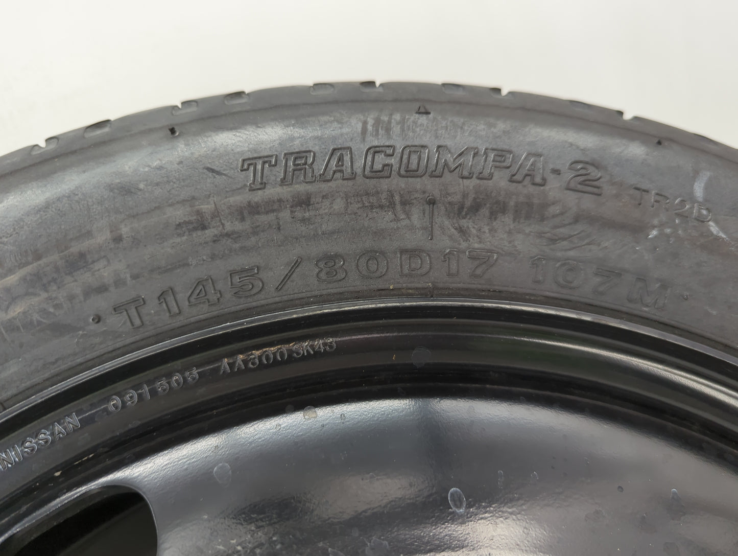 2007-2010 Infiniti M45 Spare Donut Tire Wheel Rim Oem - Oemusedautoparts1.com