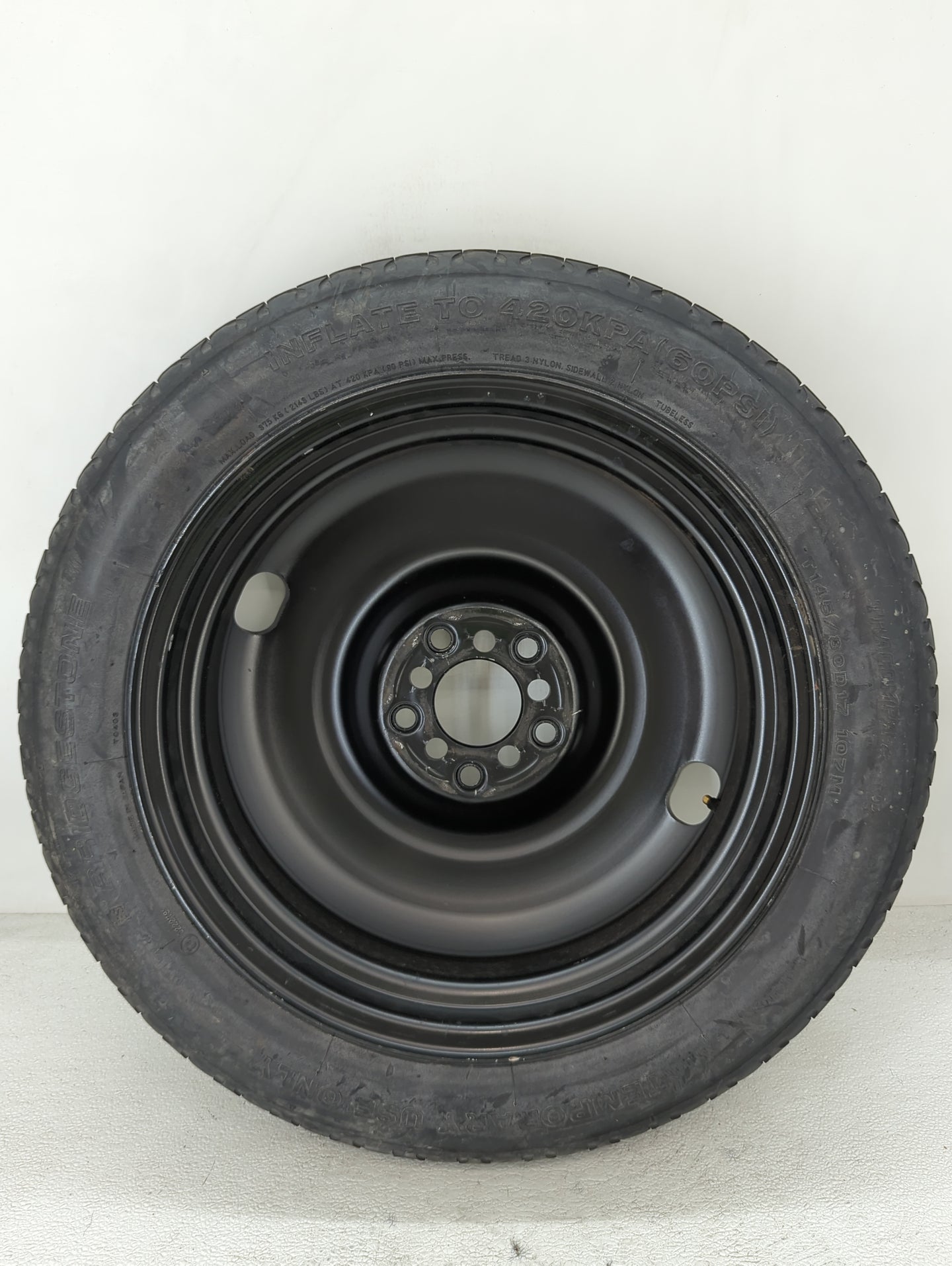 2007-2010 Infiniti M45 Spare Donut Tire Wheel Rim Oem - Oemusedautoparts1.com