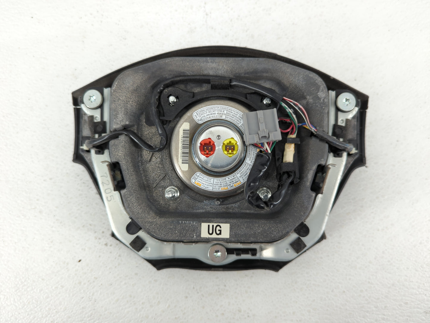 2007 Infiniti M45 Air Bag Driver Left Steering Wheel Mounted Fits OEM Used Auto Parts - Oemusedautoparts1.com