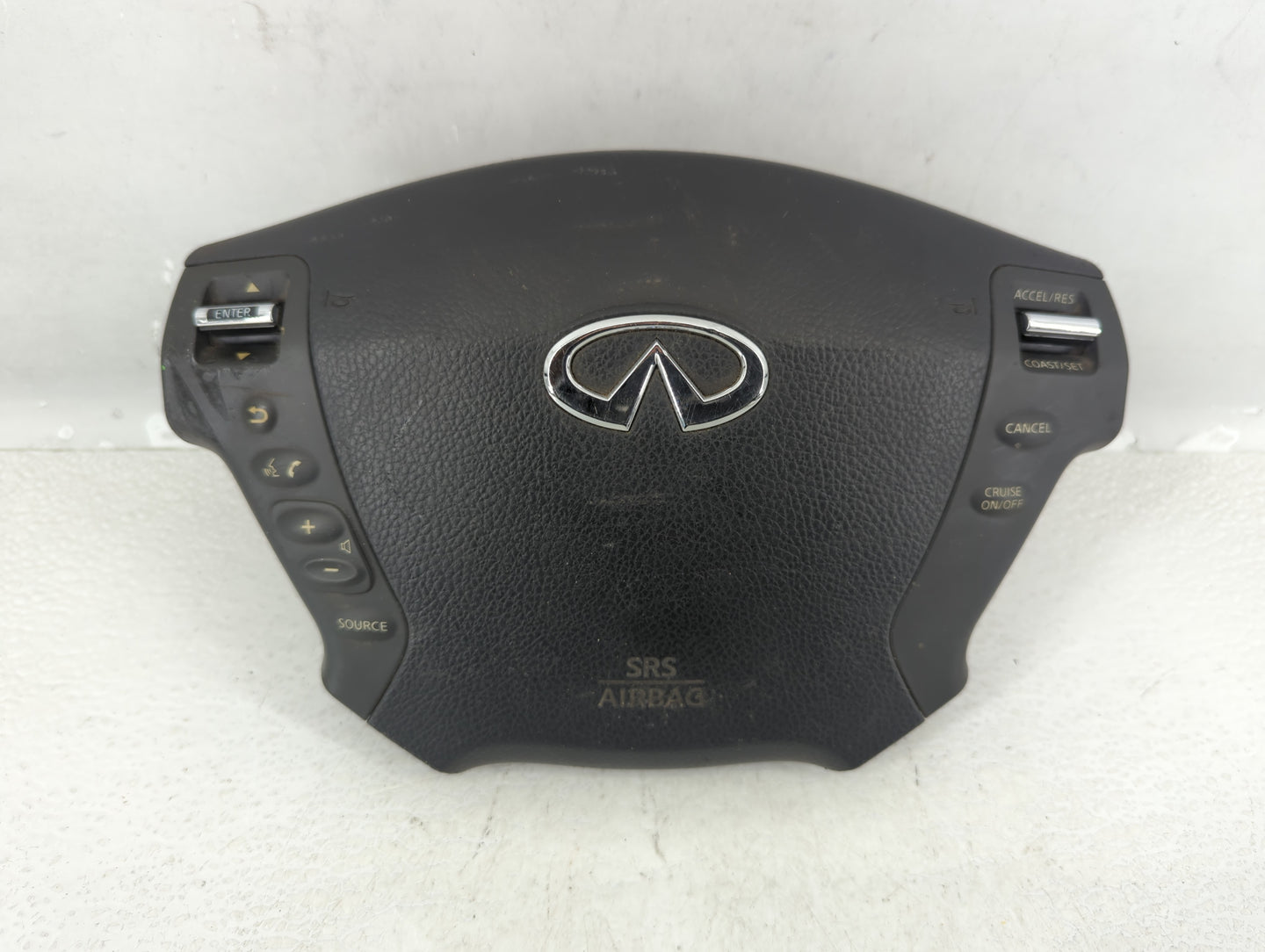 2006-2007 Infiniti M45 Air Bag Driver Left Steering Wheel Mounted P/N:PMEH0066140018 Fits Fits 2006 2007 OEM Used Auto Parts