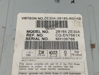 2007 Infiniti Qx56 Radio AM FM Cd Player Receiver Replacement P/N:ZE30A-28185-R01AB Fits OEM Used Auto Parts - Oemusedautopa