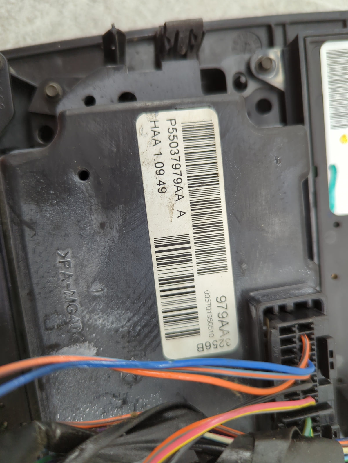 2006-2007 Jeep Commander Climate Control Module Temperature AC/Heater Replacement P/N:P55037979AA 55037979AA Fits OEM Used A