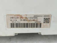 2007 Jeep Commander Instrument Cluster Speedometer Gauges P/N:05172329AB 05172329AC, 05172329AD Fits OEM Used Auto Parts - O