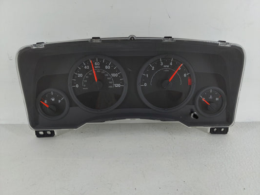 2007 Jeep Compass Instrument Cluster Speedometer Gauges P/N:05107008AD Fits OEM Used Auto Parts - Oemusedautoparts1.com