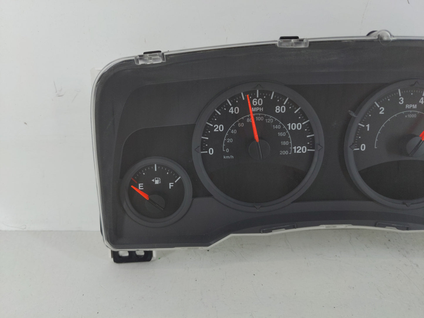 2007 Jeep Compass Instrument Cluster Speedometer Gauges P/N:05107008AD Fits OEM Used Auto Parts - Oemusedautoparts1.com