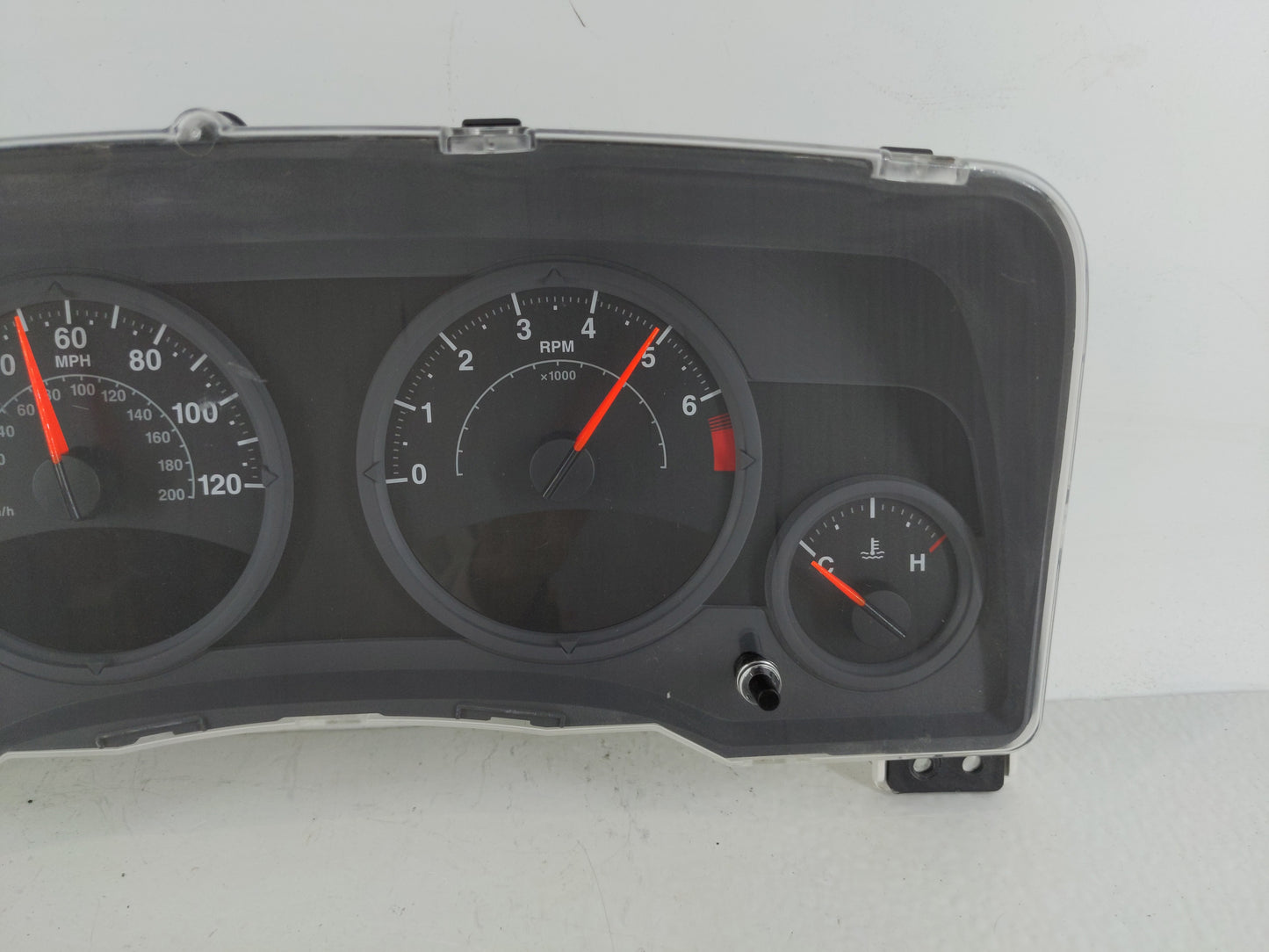 2007 Jeep Compass Instrument Cluster Speedometer Gauges P/N:05107008AD Fits OEM Used Auto Parts - Oemusedautoparts1.com