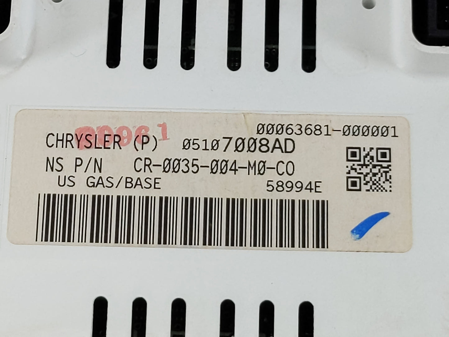 2007 Jeep Compass Instrument Cluster Speedometer Gauges P/N:05107008AD Fits OEM Used Auto Parts - Oemusedautoparts1.com