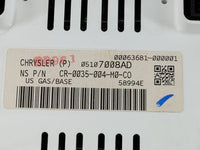 2007 Jeep Compass Instrument Cluster Speedometer Gauges P/N:05107008AD Fits OEM Used Auto Parts - Oemusedautoparts1.com