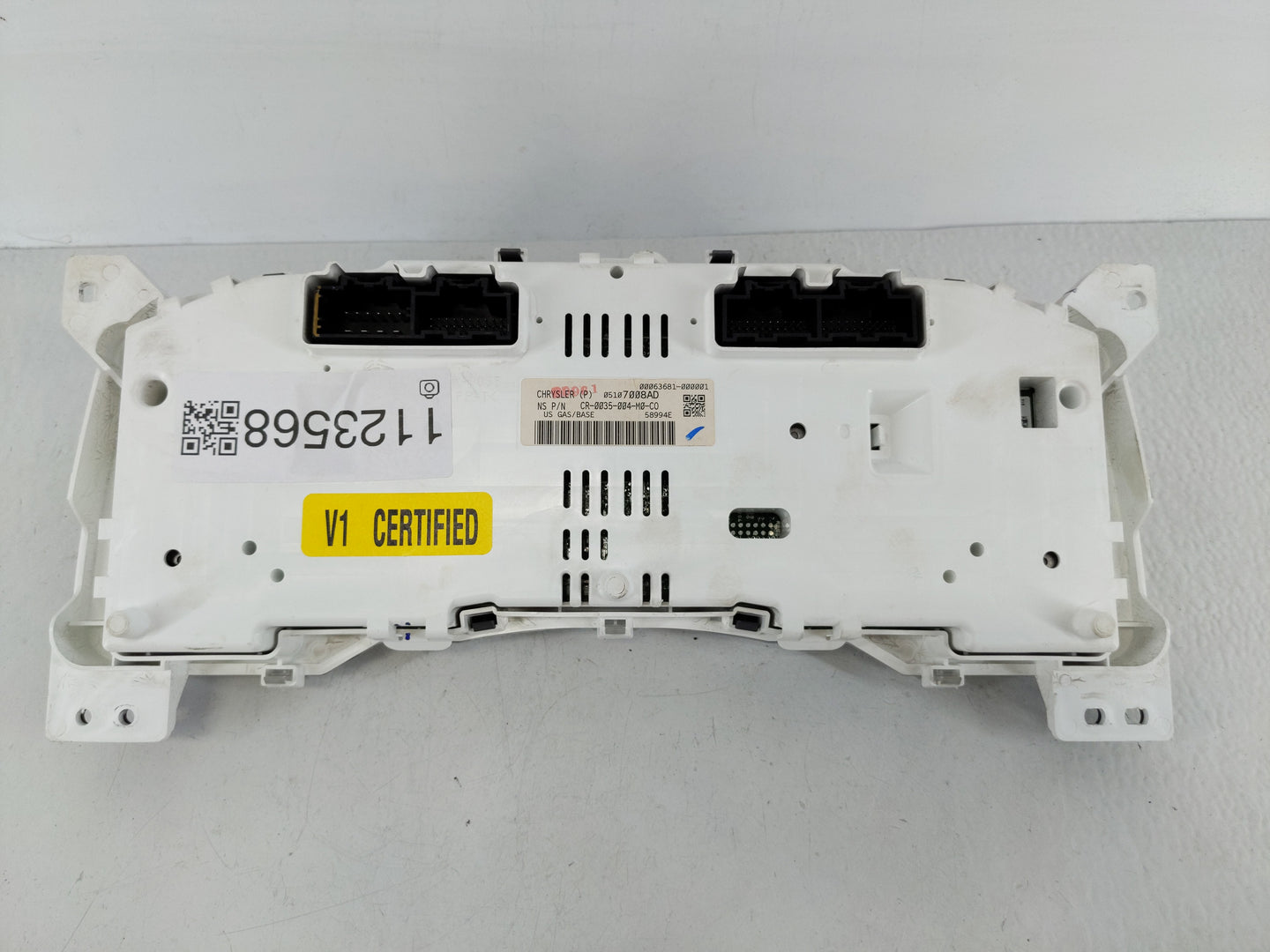 2007 Jeep Compass Instrument Cluster Speedometer Gauges P/N:05107008AD Fits OEM Used Auto Parts - Oemusedautoparts1.com