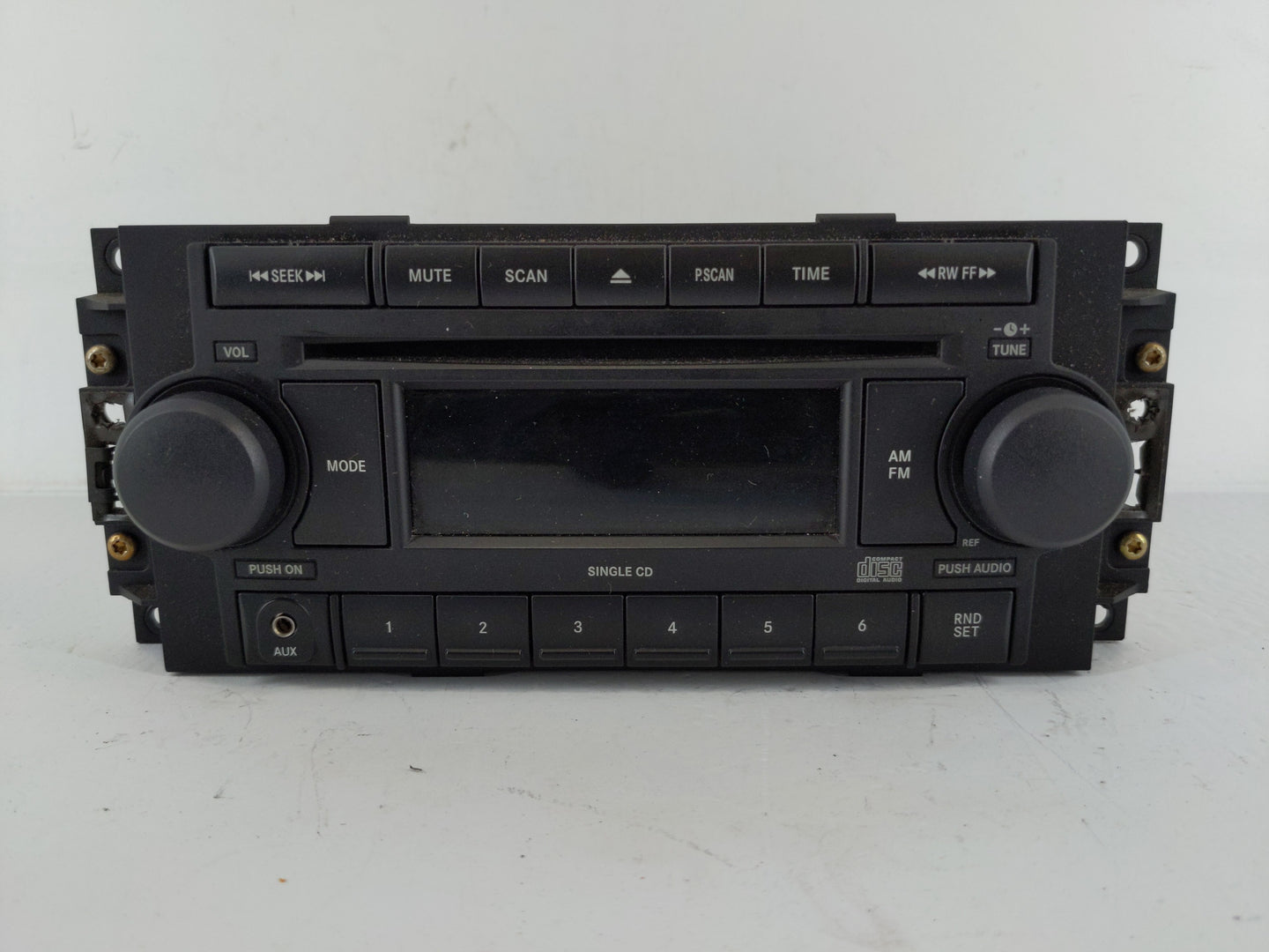 2007-2008 Jeep Compass Radio AM FM Cd Player Receiver Replacement P/N:P05064173AH Fits Fits 2004 2005 2006 2007 2008 2009 20