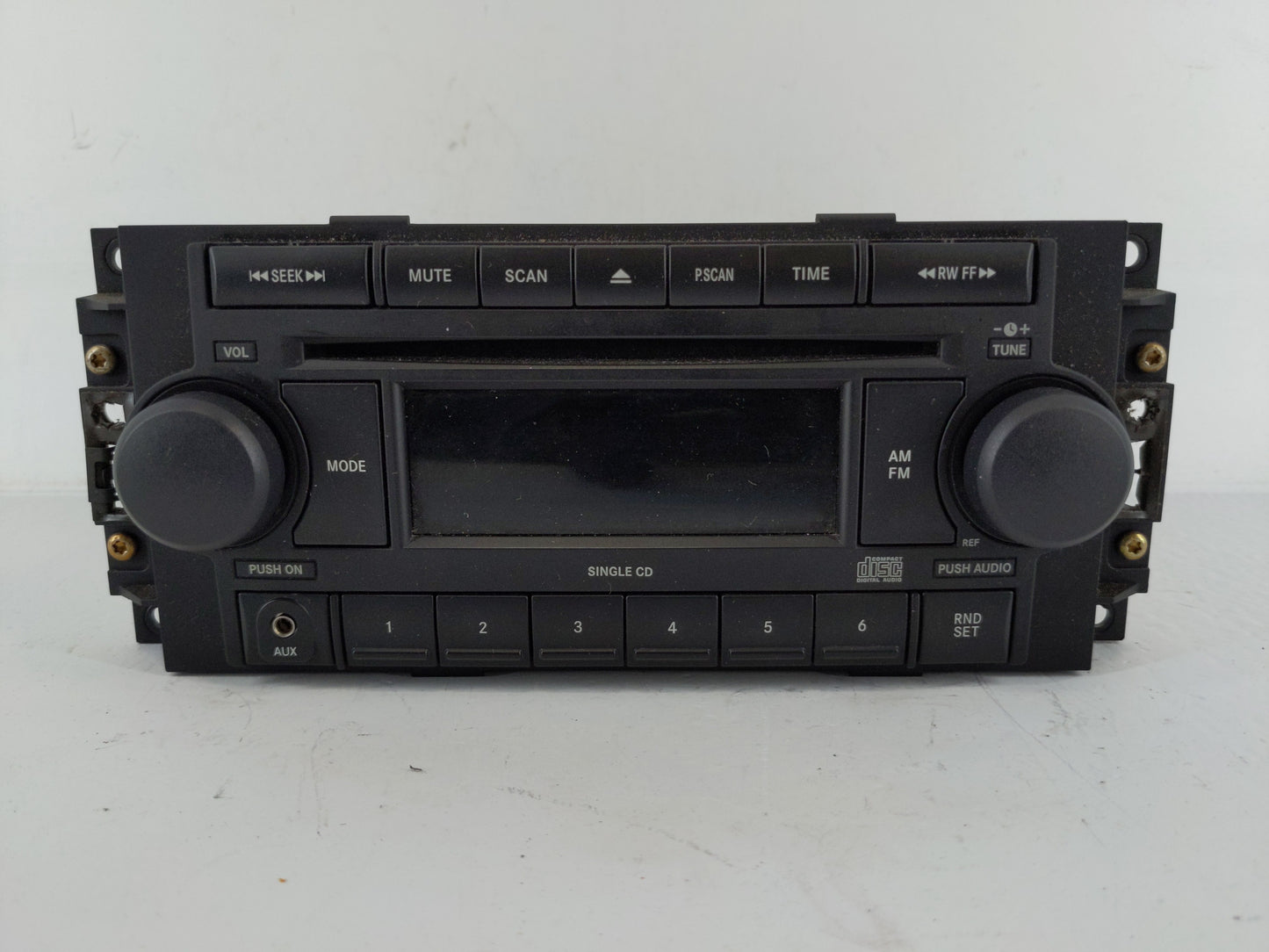 2007-2008 Jeep Compass Radio AM FM Cd Player Receiver Replacement P/N:P05064173AH Fits Fits 2004 2005 2006 2007 2008 2009 20