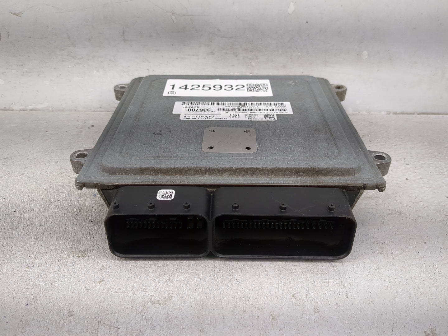 2007-2010 Jeep Compass PCM Engine Control Computer ECU ECM PCU OEM P/N:A2C53240963 P05187811AD Fits Fits 2007 2008 2009 2010