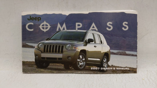 2007 Jeep Compass Owners Manual Book Guide OEM Used Auto Parts - Oemusedautoparts1.com