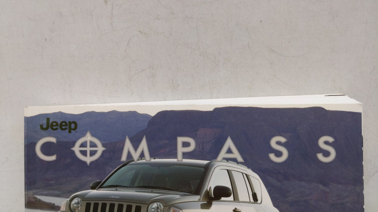 2007 Jeep Compass Owners Manual Book Guide OEM Used Auto Parts - Oemusedautoparts1.com