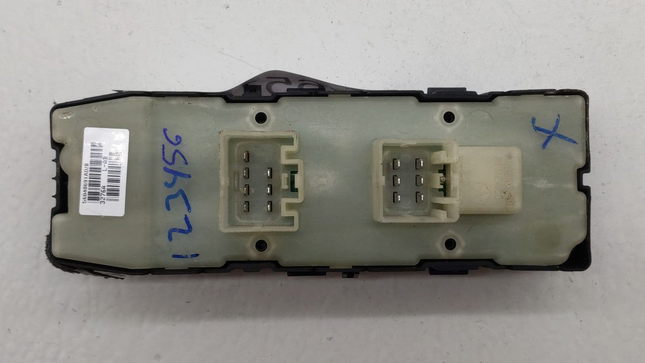 2007-2010 Jeep Compass Master Power Window Switch Replacement Driver Side Left P/N:56040691AD 56040691AB Fits OEM Used Auto 
