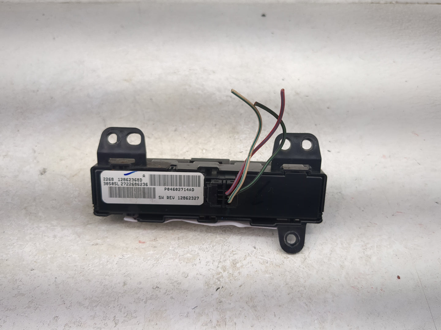 2007-2009 Jeep Compass Climate Control Module Temperature AC/Heater Replacement P/N:P04602714AD 12862368D Fits Fits 2007 200