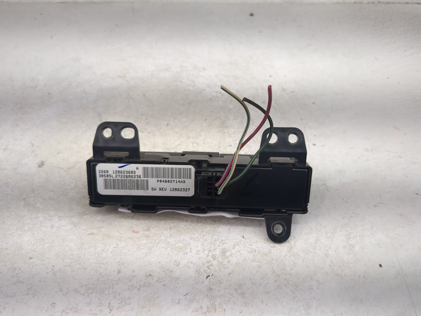 2007-2009 Jeep Compass Climate Control Module Temperature AC/Heater Replacement P/N:P04602714AD 12862368D Fits Fits 2007 200