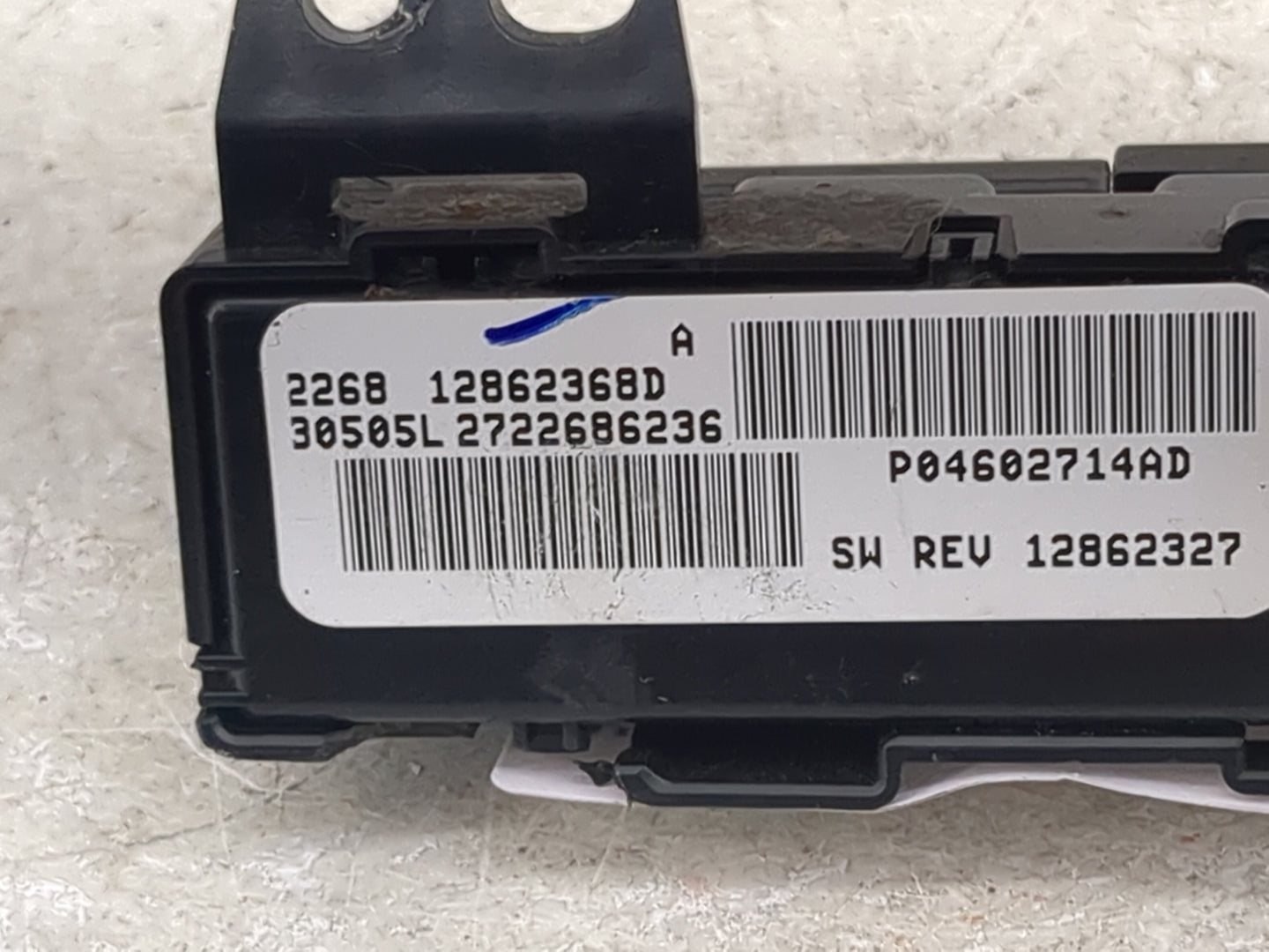 2007-2009 Jeep Compass Climate Control Module Temperature AC/Heater Replacement P/N:P04602714AD 12862368D Fits Fits 2007 200