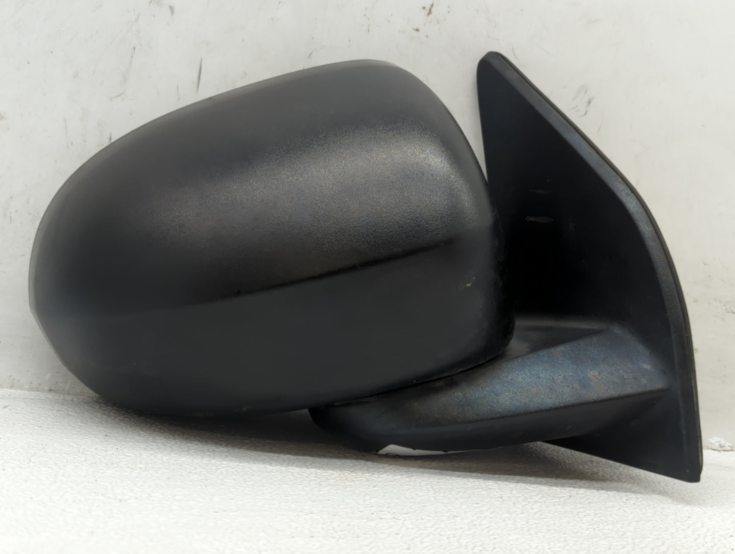 2007-2017 Jeep Compass Passenger Right Side View Manual Door Mirror Black - Oemusedautoparts1.com