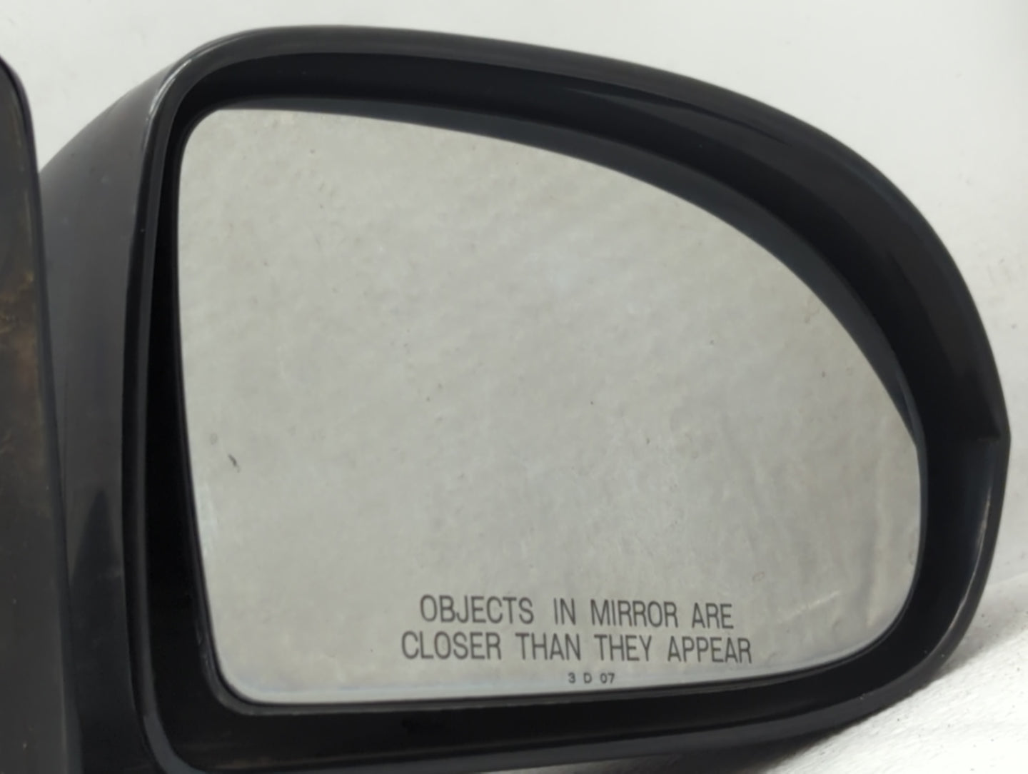 2007-2017 Jeep Compass Passenger Right Side View Manual Door Mirror Black - Oemusedautoparts1.com
