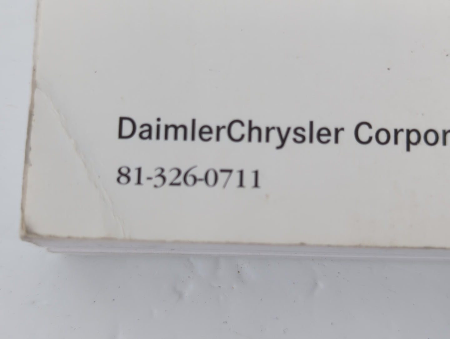 2007 Jeep Compass Owners Manual Book Guide P/N:81-326-0711 OEM Used Auto Parts - Oemusedautoparts1.com