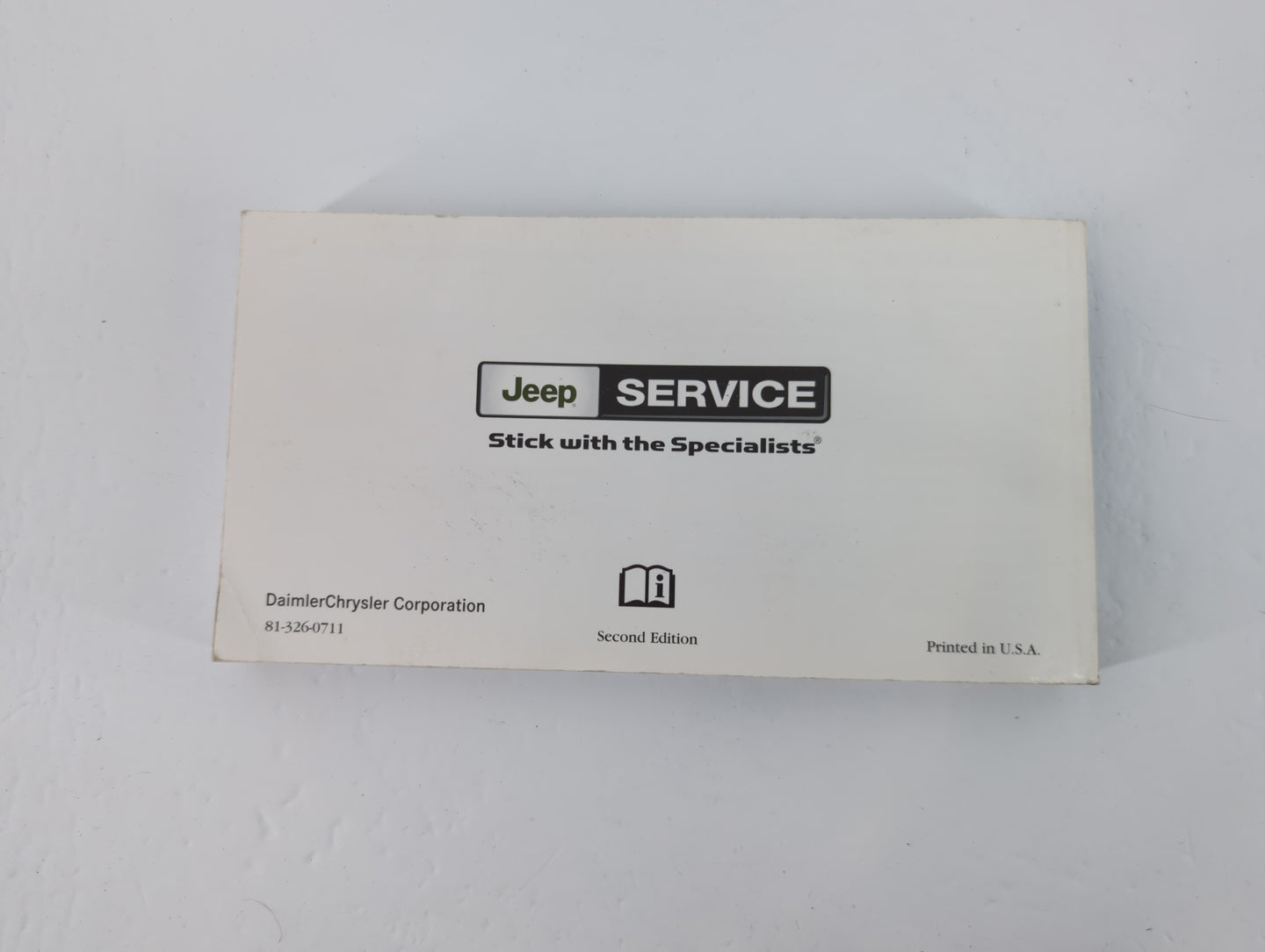 2007 Jeep Compass Owners Manual Book Guide P/N:81-326-0711 OEM Used Auto Parts - Oemusedautoparts1.com