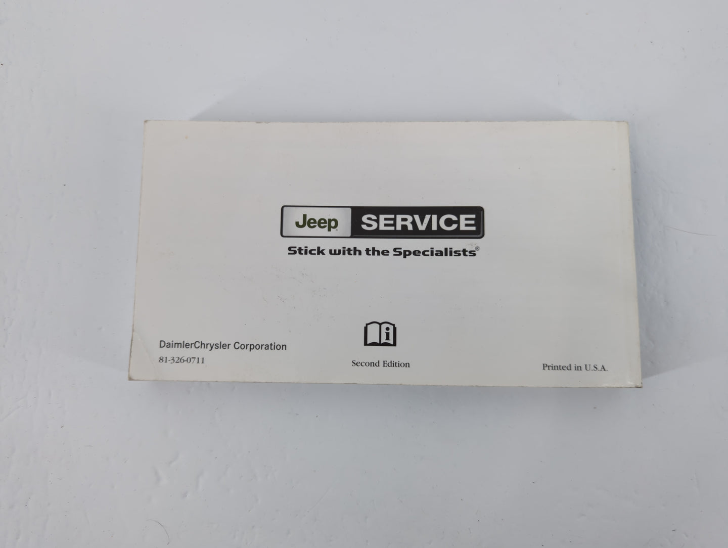 2007 Jeep Compass Owners Manual Book Guide P/N:81-326-0711 OEM Used Auto Parts - Oemusedautoparts1.com