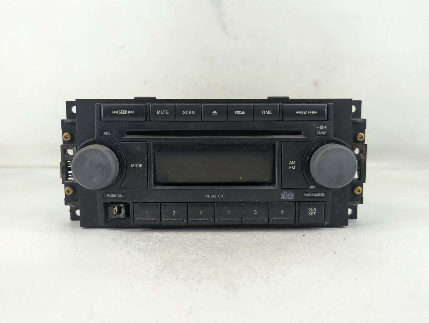 2007-2008 Jeep Compass Radio AM FM Cd Player Receiver Replacement P/N:P05064173AH Fits Fits 2004 2005 2006 2007 2008 2009 20
