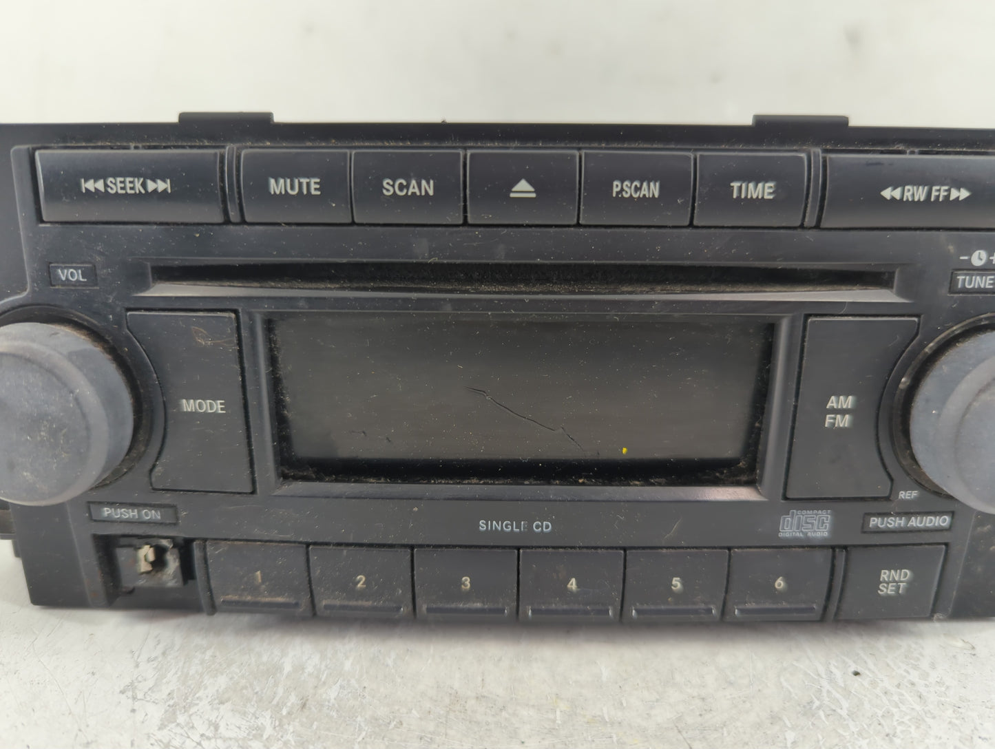 2007-2008 Jeep Compass Radio AM FM Cd Player Receiver Replacement P/N:P05064173AH Fits Fits 2004 2005 2006 2007 2008 2009 20