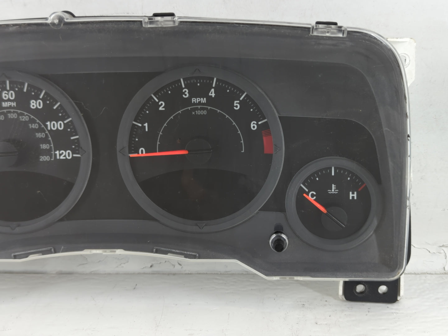 2007 Jeep Compass Instrument Cluster Speedometer Gauges P/N:05107006AF CR-0035-002-M0-CF Fits OEM Used Auto Parts - Oemuseda