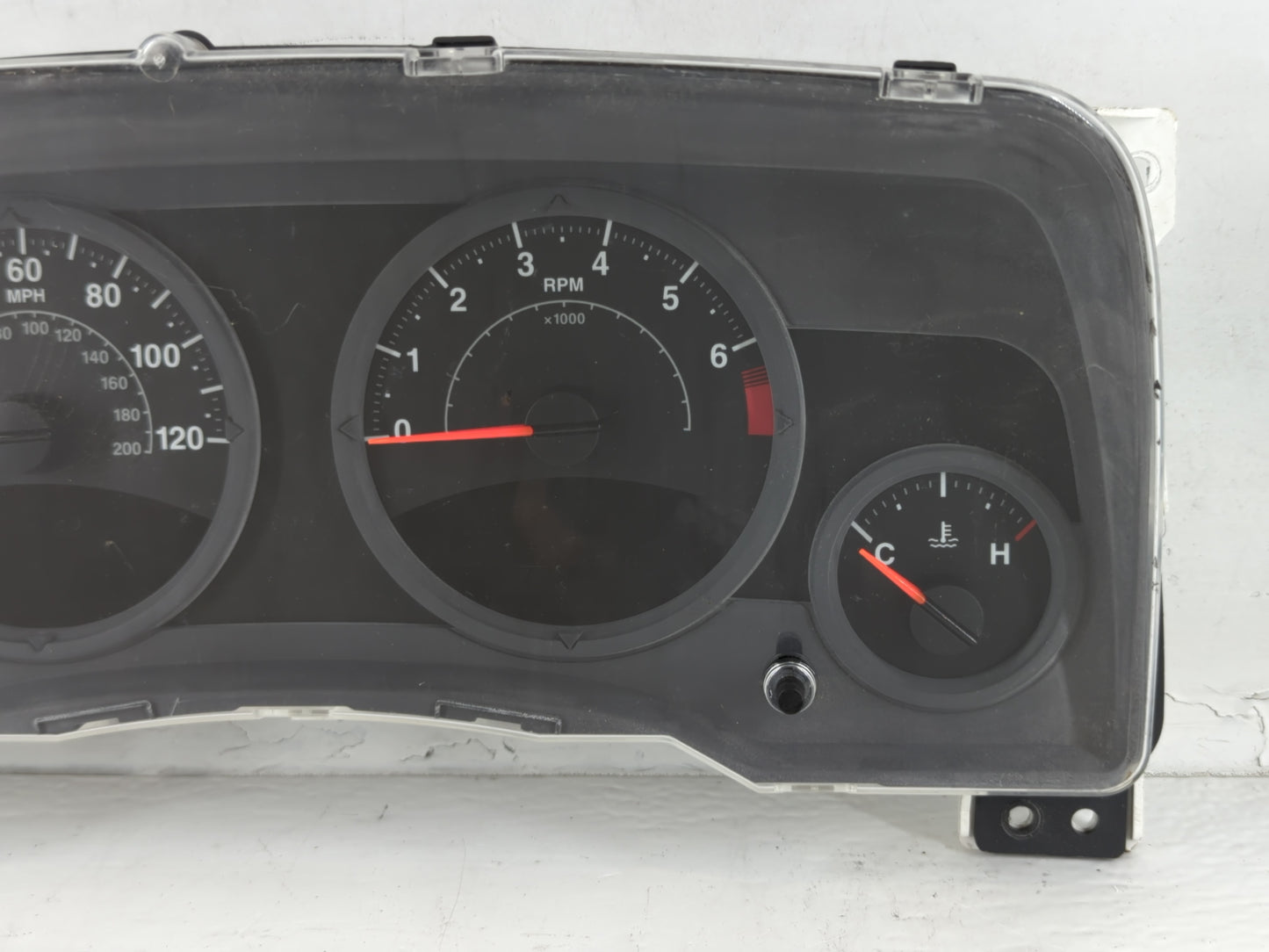 2007 Jeep Compass Instrument Cluster Speedometer Gauges P/N:05107006AF CR-0035-002-M0-CF Fits OEM Used Auto Parts - Oemuseda