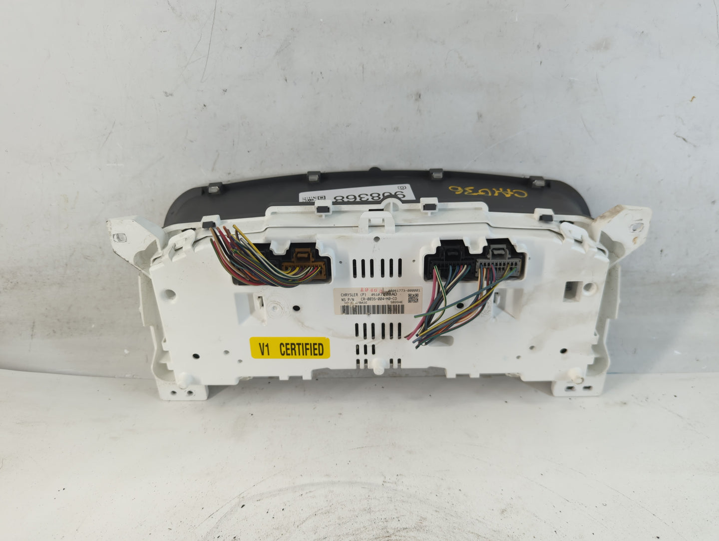 2007 Jeep Compass Instrument Cluster Speedometer Gauges P/N:05107008AD CR-0035-004-M0-C0 Fits OEM Used Auto Parts - Oemuseda