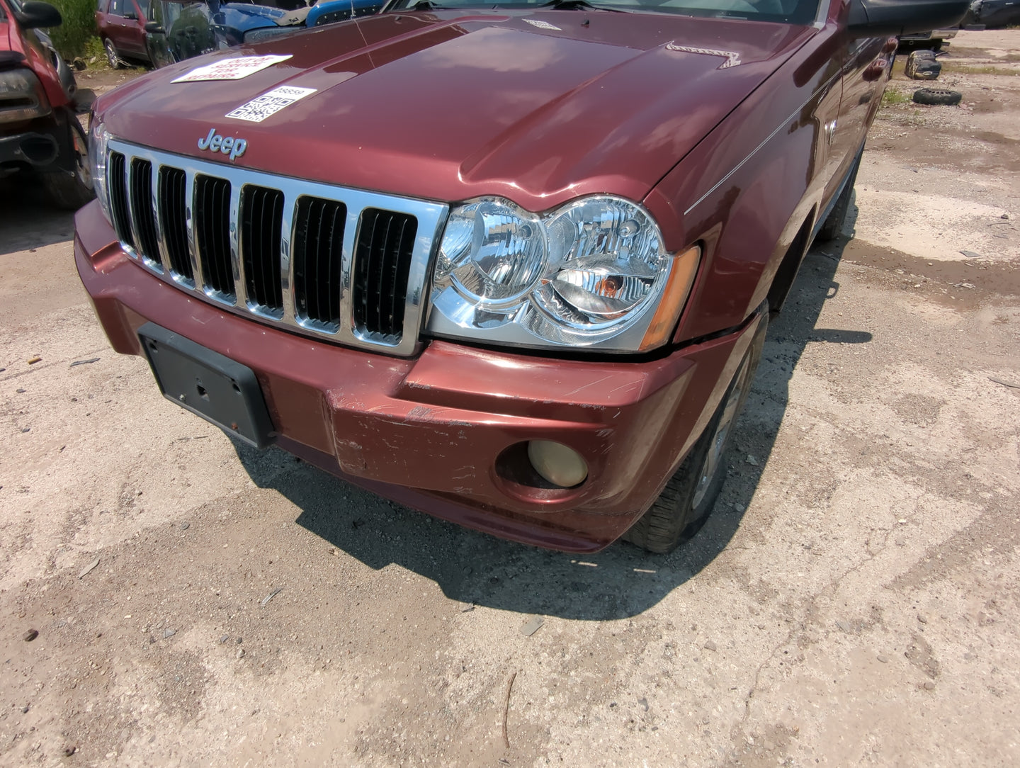 2005-2007 Jeep Grand Cherokee Front Bumper - Oem - Oemusedautoparts1.com