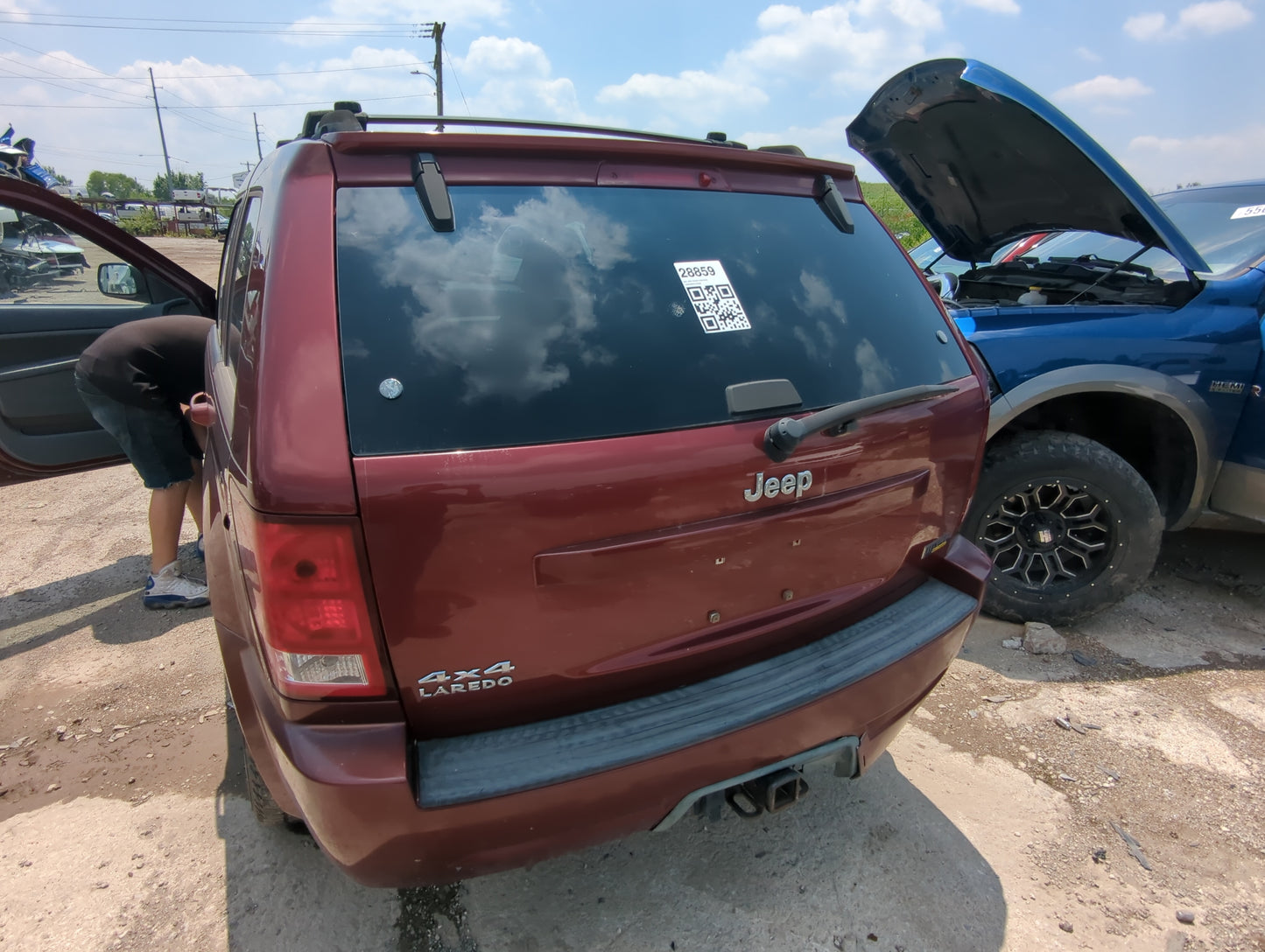 2007-2010 Jeep Grand Cherokee Trunk/decklid/hatch/tailgate Oem - Oemusedautoparts1.com