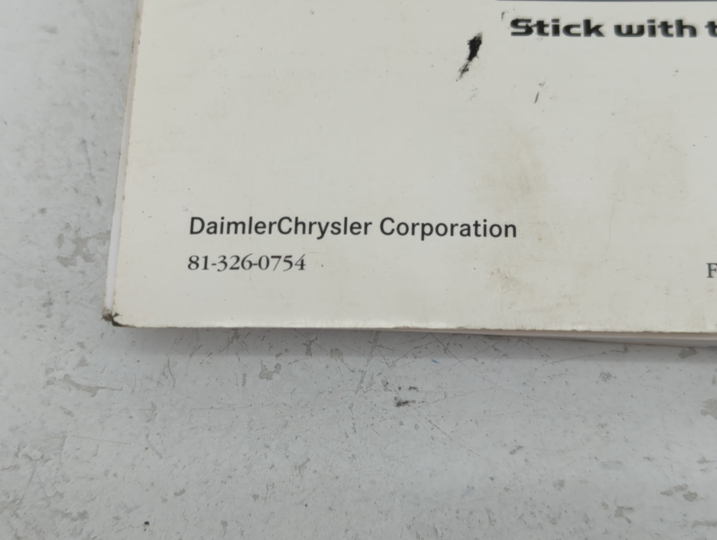 2007 Jeep Grand Cherokee Owners Manual Book Guide OEM Used Auto Parts - Oemusedautoparts1.com