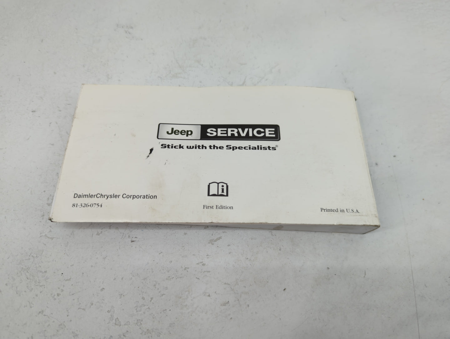 2007 Jeep Grand Cherokee Owners Manual Book Guide OEM Used Auto Parts - Oemusedautoparts1.com