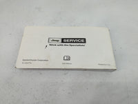 2007 Jeep Grand Cherokee Owners Manual Book Guide OEM Used Auto Parts - Oemusedautoparts1.com